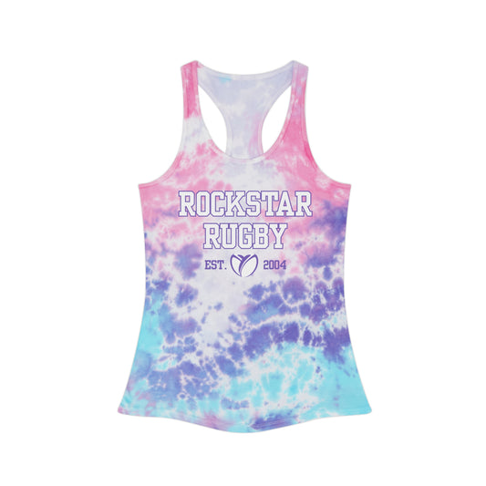 Lilac Logo Tie Dye Racerback Tank Top