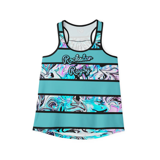 Blueberry Trails Striped Tank Top