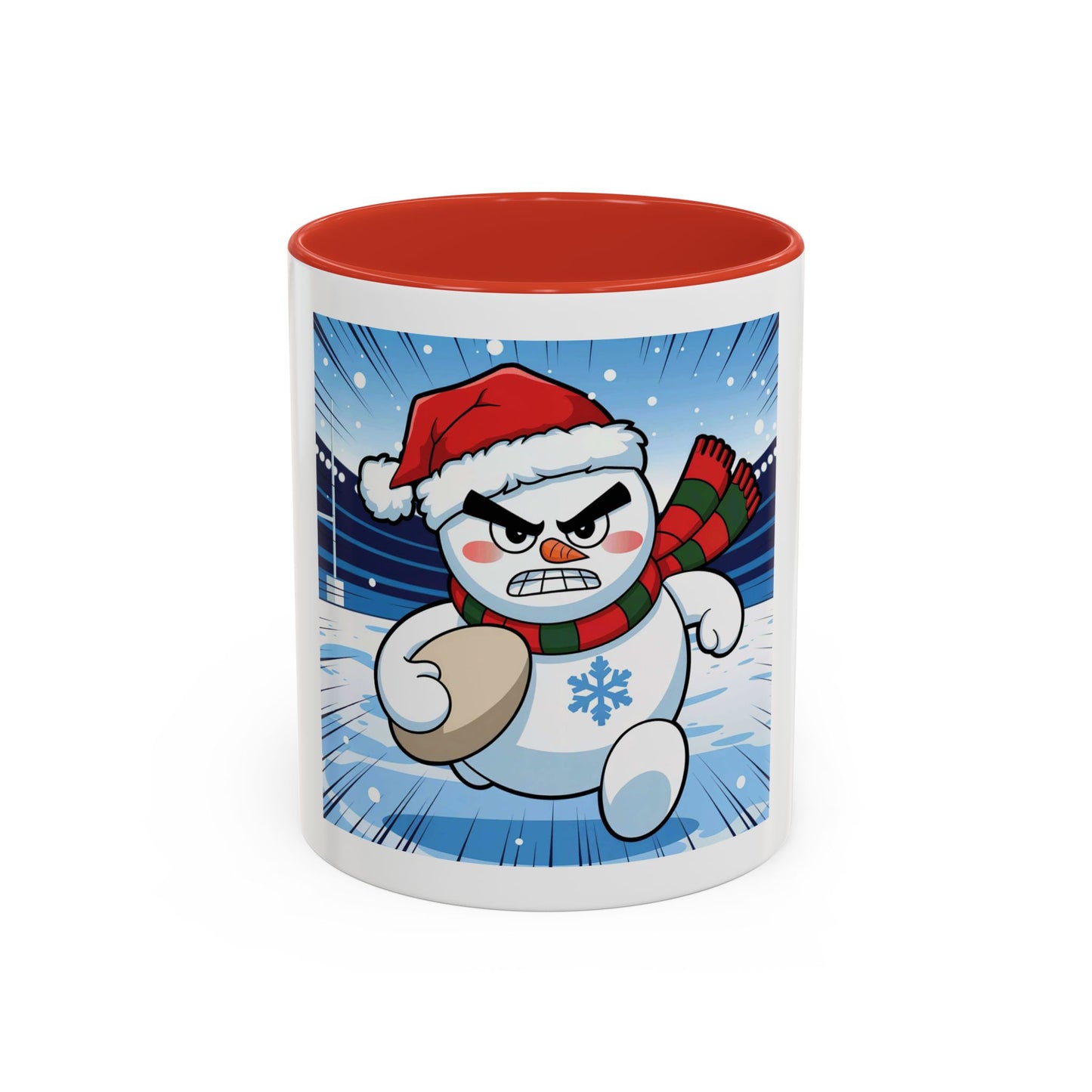 Angry Snowman Coffee Mug