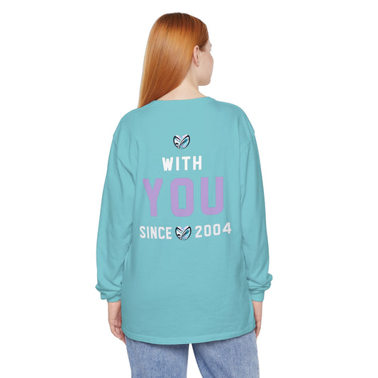 Blueberry Trails Since 2004 Comfy Long Sleeve T-Shirt