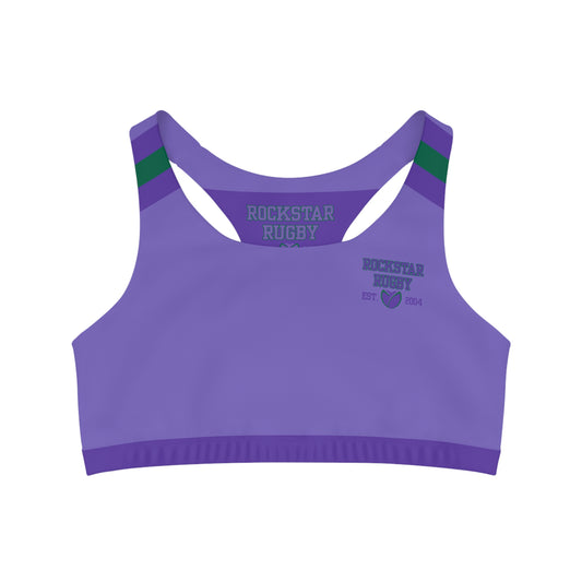 Grape Soda Seamless Sports Bra