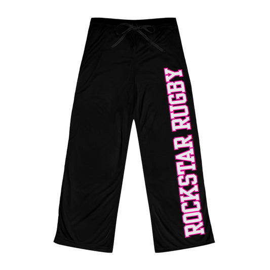 Black Rockstar Rugby Logo PJs