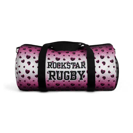 Pink Stardust & <3's Duffel Bag