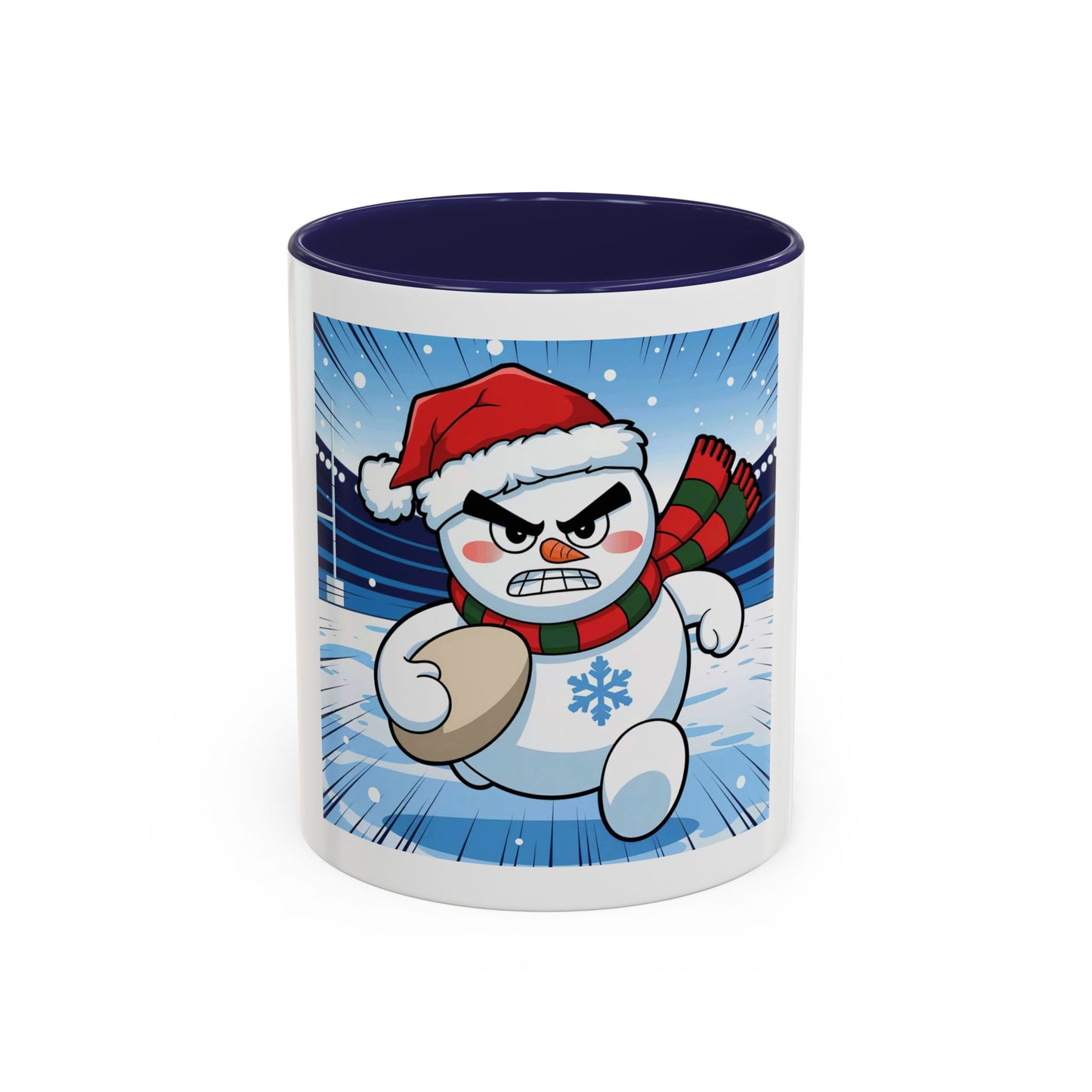 Angry Snowman Coffee Mug