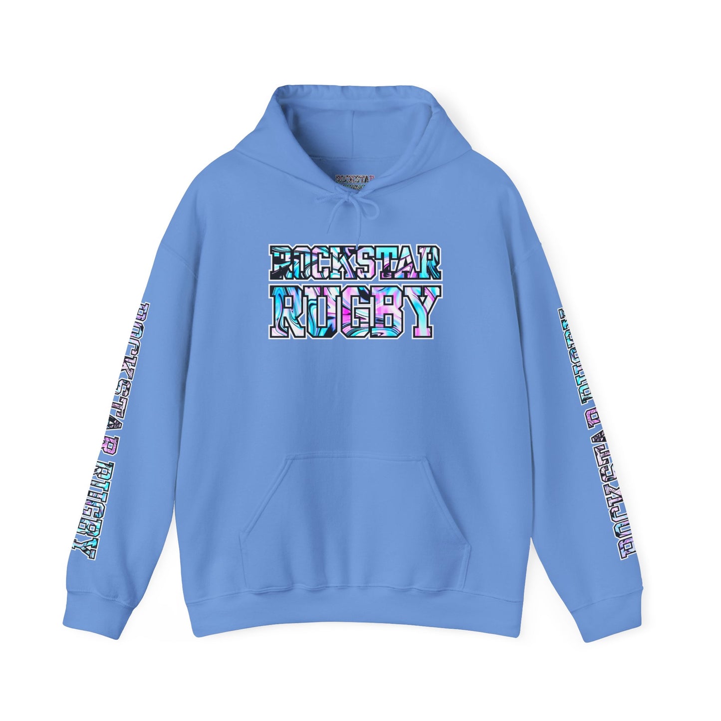 Blueberry Trails Stacked Logo  - Heavy Blend™ Hooded Sweatshirt