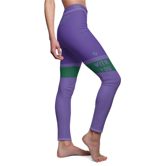 Grape Soda Leggings (Thigh High With You Detail)