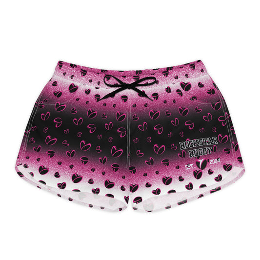 Pink Stardust & <3's Women's Casual Shorts