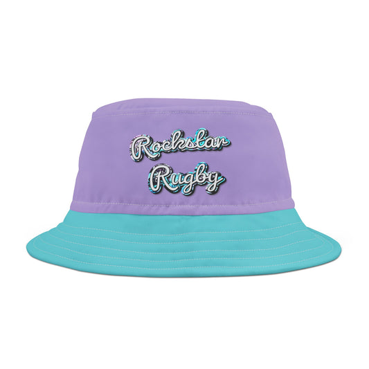 Aqua & Lavender Bucket Hat