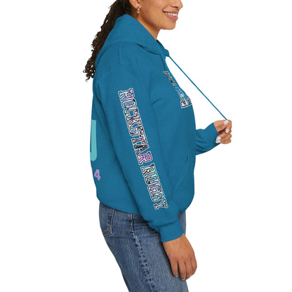 Blueberry Trails Stacked Logo  - Heavy Blend™ Hooded Sweatshirt