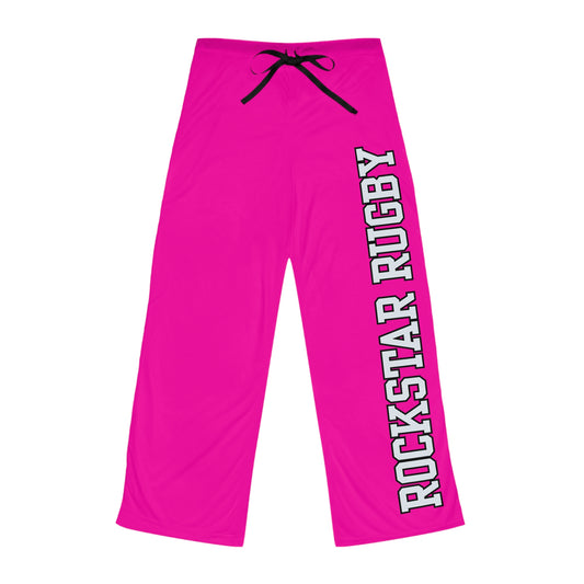 Rockstar Rugby Pink Logo PJs